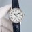 Jaeger Lecoultre Leather Strap 34mm Dial Diamond Watch