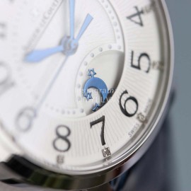 Jaeger Lecoultre Leather Strap 34mm Dial Watch