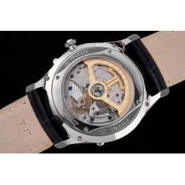 Jaeger Lecoultre Sapphire Crystal Glass 39mm Gray Dial Watch