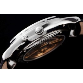 Jaeger Lecoultre Sapphire Crystal Glass 39mm Gray Dial Watch