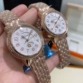 Jaeger Lecoultre Sapphire Glass Steel Strap White Dial Watch