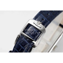 Jaeger Lecoultre 316l Steel Case Square Dial Watch Black