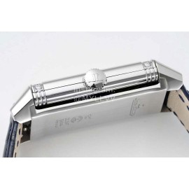 Jaeger Lecoultre 316l Steel Case Square Dial Watch Black