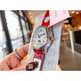 Jaeger Lecoultre 316l Steel Case Leather Strap Watch