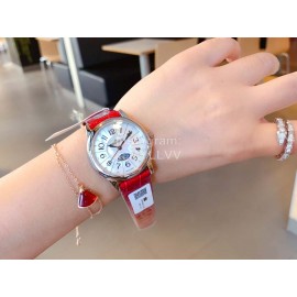 Jaeger Lecoultre 316l Steel Case Leather Strap Watch