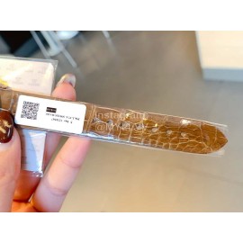 Jaeger Lecoultre Leather Strap 316l Steel Case Watch