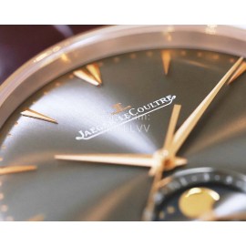 Jaeger Lecoultre Fashion 39mm Dial Leather Strap Watch