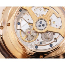 Jaeger Lecoultre Fashion 39mm Dial Leather Strap Watch