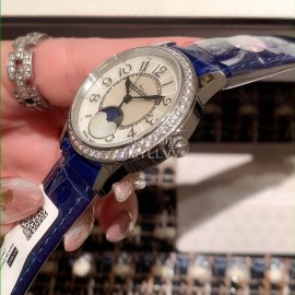 Jaeger Lecoultre 316l Steel Case Sapphire Glass Watch Blue