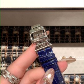 Jaeger Lecoultre 316l Steel Case Sapphire Glass Watch Blue