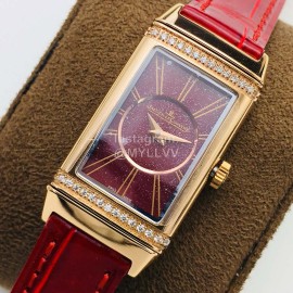Jaeger Lecoultre An Factory Reverso One Duetto Watch Red