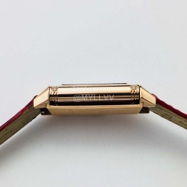 Jaeger Lecoultre An Factory Reverso One Duetto Watch Red