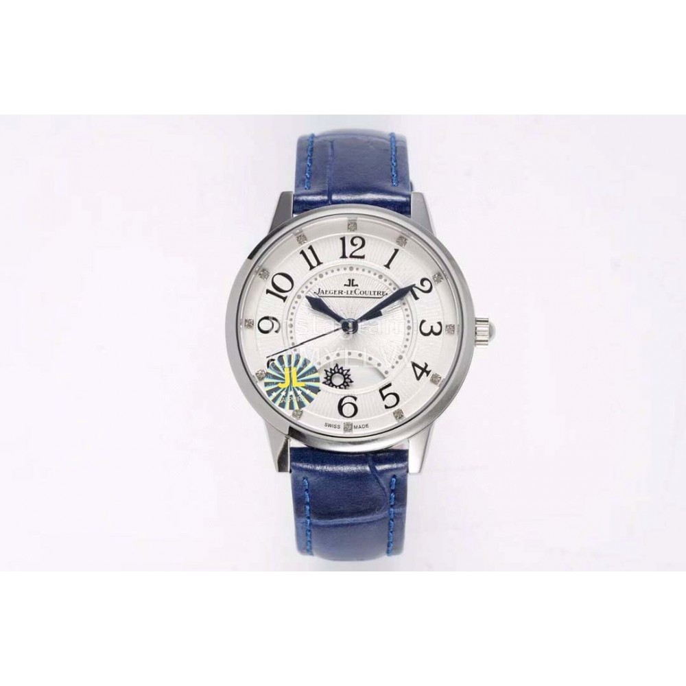 Jaeger Lecoultre Fashion Leather Strap 34mm Dial Watch