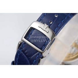 Jaeger Lecoultre Fashion Leather Strap 34mm Dial Watch