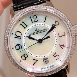 Jaeger Lecoultre Sapphire Crystal 36mm Dial Diamond Watch 