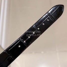 Jaeger Lecoultre Sapphire Crystal 36mm Dial Diamond Watch 