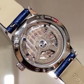 Jaeger Lecoultre Sapphire Crystal 36mm Dial Watch Blue