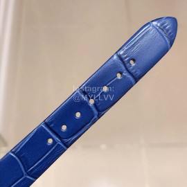 Jaeger Lecoultre Sapphire Crystal 36mm Dial Watch Blue