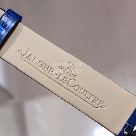Jaeger Lecoultre Sapphire Crystal 36mm Dial Watch Blue