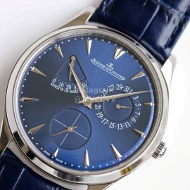 Jaeger Lecoultre Master Ultra Thin RéServe De Marche Watch Blue