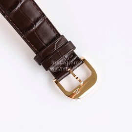 Jaeger Lecoultre Master Ultra Thin RéServe De Marche Watch Brown