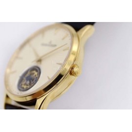 Jaeger Lecoultre Master New Sapphire Crystal Leather Strap Watch