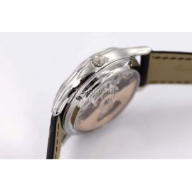 Jaeger Lecoultre Master Fashion Sapphire Crystal Leather Strap Watch