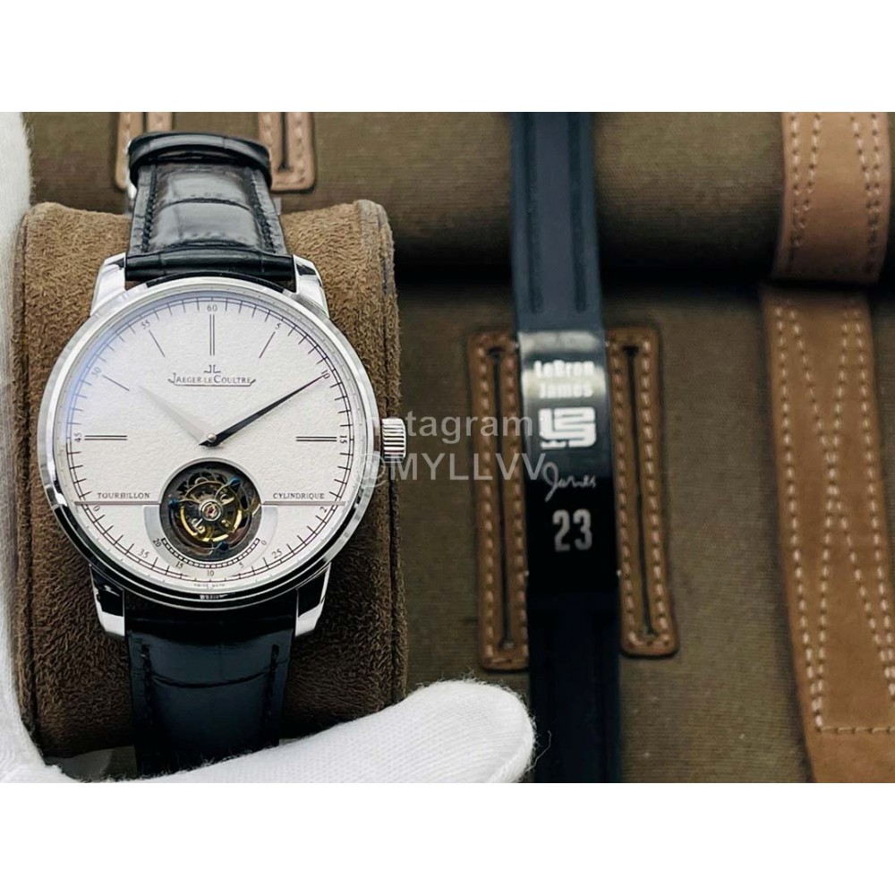 Jaeger Lecoultre R8 Factory Master Uitra Tourbiiion Watch Silver