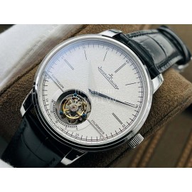 Jaeger Lecoultre R8 Factory Master Uitra Tourbiiion Watch Silver