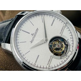 Jaeger Lecoultre R8 Factory Master Uitra Tourbiiion Watch Silver