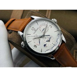 Jaeger Lecoultre Twa Factory Multifunctional Watch Silver