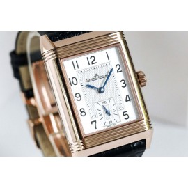 Jaeger Lecoultre An Factory Reverso Fashion Leather Strap Watch