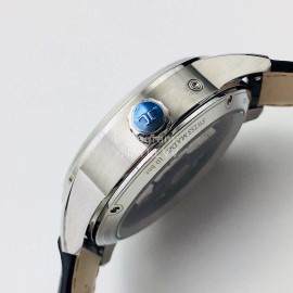 Jaeger Lecoultre Jl Factory 316l Steel Case Watch Black