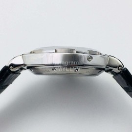 Jaeger Lecoultre Jl Factory 316l Steel Case Watch Black