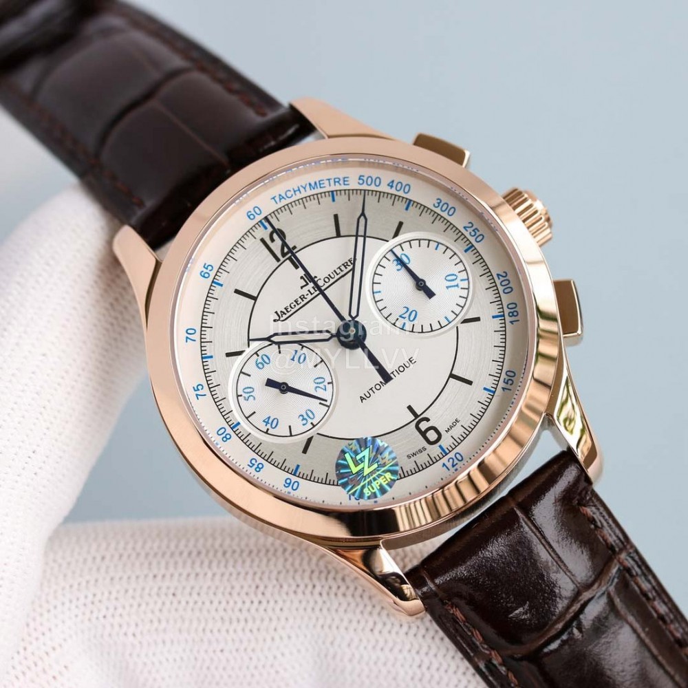 Jaeger Lecoultre 40mm Dial Multifunctional Watch Brown