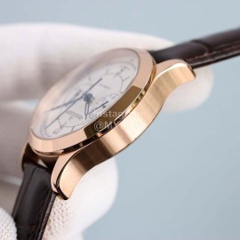 Jaeger Lecoultre 40mm Dial Multifunctional Watch Brown