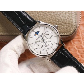 Jaeger Lecoultre 39mm White Dial Multifunctional Watch