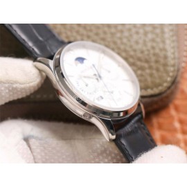 Jaeger Lecoultre 39mm White Dial Multifunctional Watch