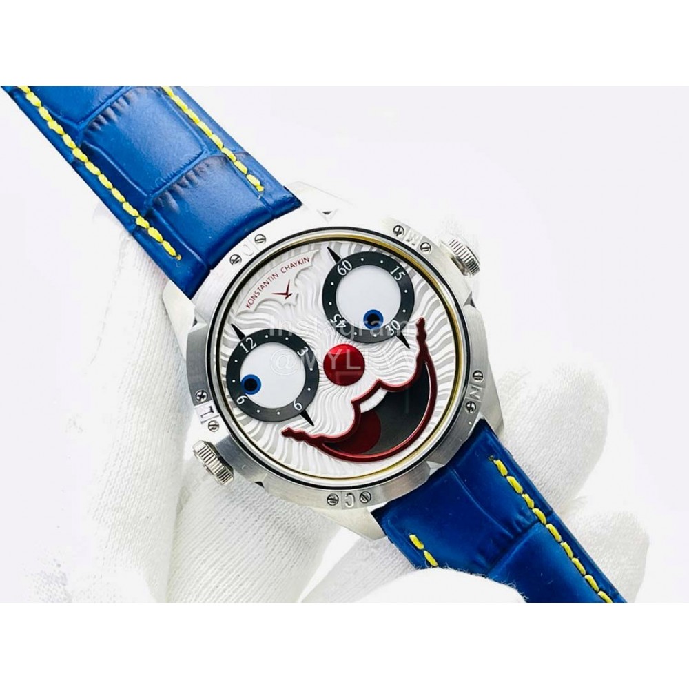 Konstantin Chaykin Tw Factory Fashion Leather Strap Watch