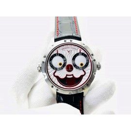 Konstantin Chaykin Tw Factory 42mm Dial Leather Strap Watch