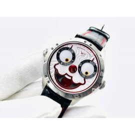 Konstantin Chaykin Tw Factory 42mm Dial Leather Strap Watch