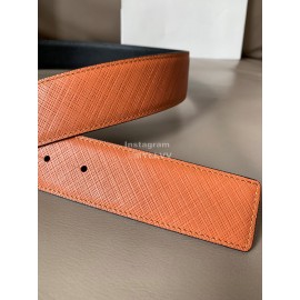 Loewe Calf Gold Anagram Buckle 40mm Leisure Belts Brown