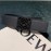 Loewe New Calf Black Anagram Buckle 32mm Belts