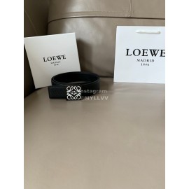 Loewe New Calf Fine Steel Enamel Buckle 40mm Belts