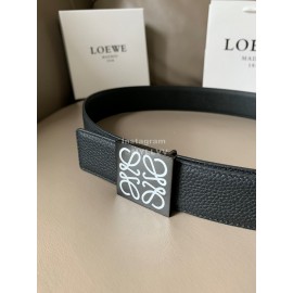 Loewe New Calf Fine Steel Enamel Buckle 40mm Belts