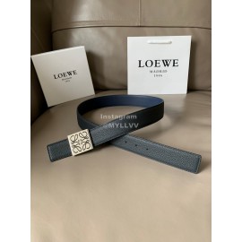 Loewe Calf Fine Steel Enamel Buckle 40mm Belts