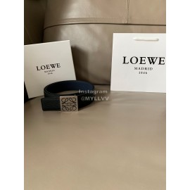 Loewe Calf Fine Steel Enamel Buckle 40mm Belts