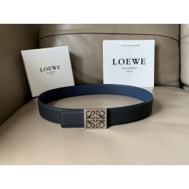 Loewe Calf Fine Steel Enamel Buckle 40mm Belts