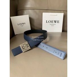 Loewe Calf Fine Steel Enamel Buckle 40mm Belts