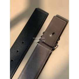Loewe New Calf Silver Anagram Buckle 40mm Belts
